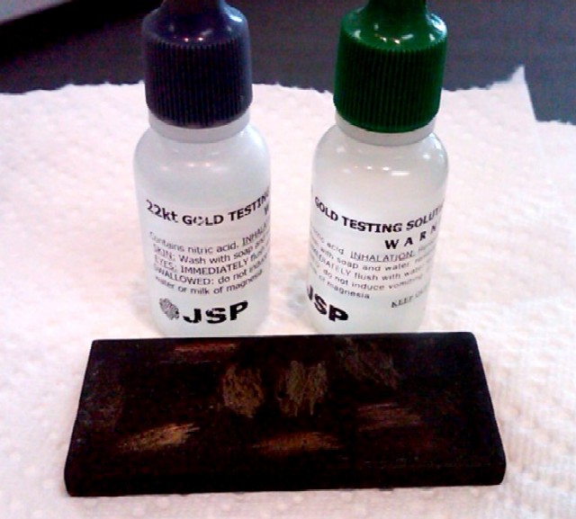 Gold Testing at Rothstein Jewelers of Bevrly Hills