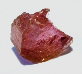 Tourmaline rough stone before