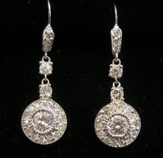 New diamond earrings designed