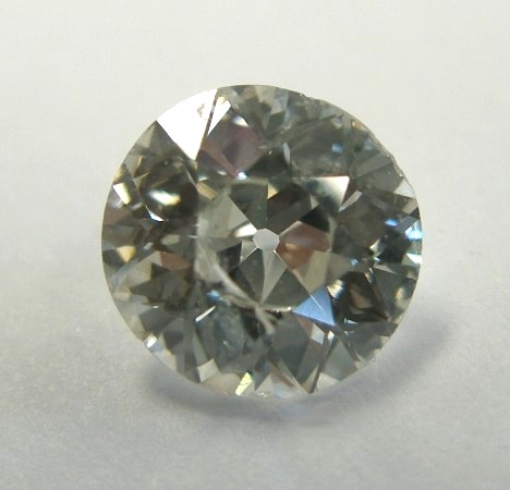 diamond with chipped edges
