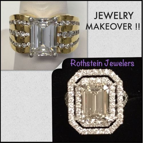 Gorgeous diamond ring makeover at Rothsteins