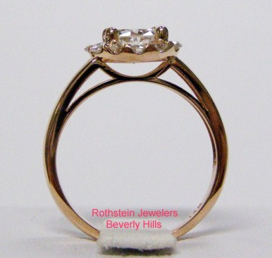 Rothstein Jewelers Rose Gold Engagement Ring